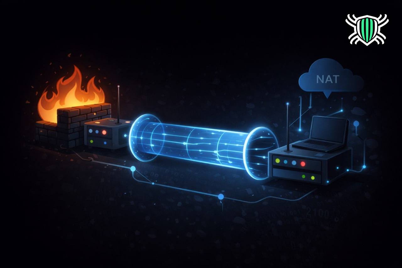 pwnat — инструмент для обхода NAT и создания соединения через firewall