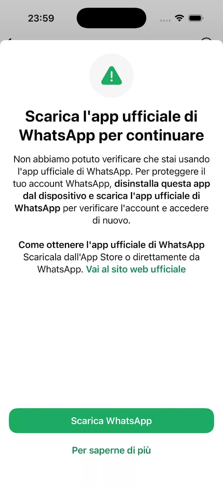 Italian spyware vendor creates Fake WhatsApp app, targeting 200 users