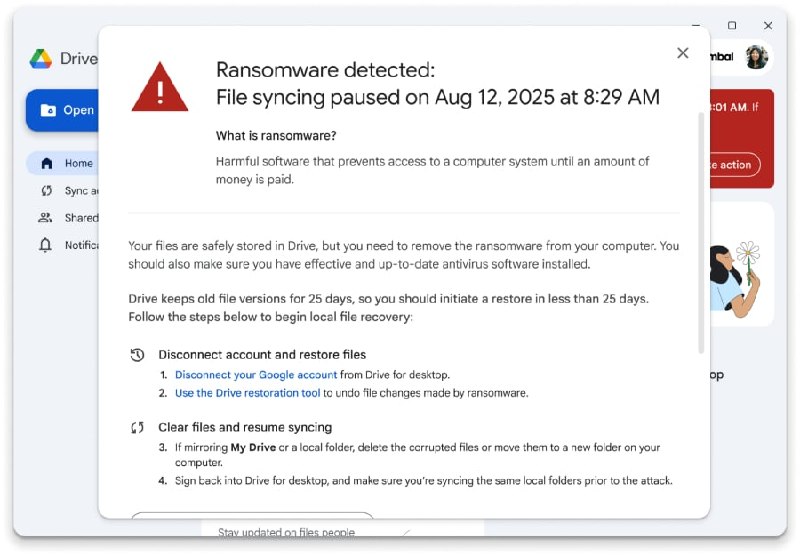 ⭕️ Feeds: New post in Security Archives - TechRepublic: Google Drive Expands AI Ransomware…