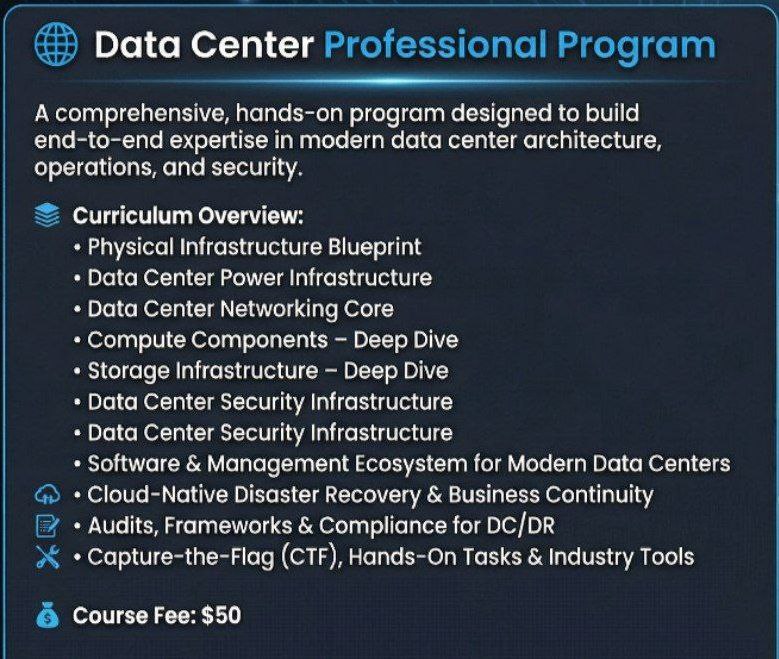Data Center Professional🔗
